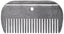 Aluminium Mane Comb 5 Pack - Equine Grooming