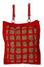 Blue Tag Lattice Hay Bag 600D - Red - Equine Stable Equipment