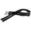 Blue Tag  Nylon Side Reins Black - Equine Horse Wear