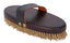 Cavallino Pig Bristle Brush With Leather Strap Large - Equine Grooming