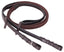 Cavallino Rubber Grip Reins Brown Hack - Equine Horse Wear