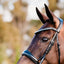 Lumiere Aurelie Rolled Leather Cavesson Bridle - Equine Horse Wear