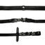 Lumiere Padded Nappa Leather Flat Reins - White Stitching/Silver Fittings - Equine Horse Wear