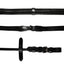Lumiere Padded Nappa Leather Rolled Reins -Silver Fittings - Equine Horse Wear