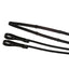 Lumiere Padded Rolled Nappa Leather Curb Reins - Equine Horse Wear
