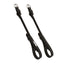Lumiere Rolled Cheek Straps - Equine Horse Wear