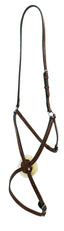 Platinum Mexican Grackel Noseband - Equine Horse Wear