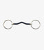 Premier Equine Blue Sweet Iron Loose Ring Mullen Mouth Snaffle - Equine Horse Wear
