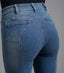 Premier Equine Gina Ladies Full Seat Denim Breeches - Equestrian Breeches & Jodhpurs