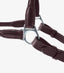Premier Equine Hennaroso Rolled Anatomic Leather Head Collar - Equine Horse Wear