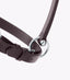 Premier Equine Hennaroso Rolled Anatomic Leather Head Collar - Equine Horse Wear