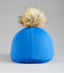 Premier Equine Jersey Hat Silk with Faux Fur Pom Pom - Equestrian Gloves & Hats