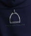 Premier Equine Lucia Ladies Hoodie Navy - Equestrian Shirts & Jackets