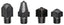 Stromsholm Tungsten Centre Studs - Equine Farriers Equipment