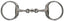 Blue Tag SS Eggbutt Training Bit 70mm Ring - Equine Horse Wear 