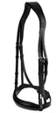Customisable Bridle - matte (cavesson) - Equine Horse Wear - Black / Cob