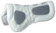 Flair Half Pad With Silicon Grip White - Equine Horse Wear 