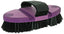 Blue Tag Soft Grip Body Brush Purple Medium - Equine Grooming 