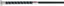 Fleck Silk Touch Dressage Whip Crystal Grip - Equine Whips 