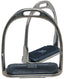 Blue Tag NP Stirrup Irons W/Rubber Treads - Equine Horse Wear 