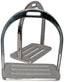 Blue Tag Stainless Steel 4 Bar Stirrup Irons - Equine Horse Wear 
