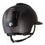 KEP Italia Carbon Helmet E-Light Matte Black / Black Leather Inserts - Swarovski Italian Flag - Polo - Equine Helmets - 3 Inserts / M 51cm-3 Inserts / M 52cm-3 Inserts / M 53cm-3 Inserts / M 54cm-3 Inserts / M 55cm