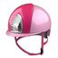 KEP Italia Cromo 2.0 Helmet Metal Cross Country - Equine Helmets - Metal Cerise Shell and Metal Pink Panels / M 51cm-Metal Cerise Shell and Metal Pink Panels / M 52cm-Metal Cerise Shell and Metal Pink Panels / M 53cm-Metal Cerise Shell and Metal Pink Panels / M 54cm-Metal Cerise Shell and Metal Pink Panels / M 55cm