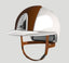 KEP Italia Cromo 2.0 Helmet Polish White Leather Beige Panels Polo Visor Medium - Equine Helmets - Default Title