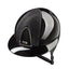 KEP Italia Cromo 2.0 Luminor Collection Shine Black - Polo Visor - Equine Helmets - M 51cm-M 52cm-M 53cm-M 54cm-M 55cm