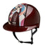 KEP Italia Cromo 2.0 Pegasus Collection - Polo Visor - Equine Helmets - Burgundy / M 51cm-Burgundy / M 52cm-Burgundy / M 53cm-Burgundy / M 54cm-Burgundy / M 55cm