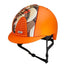 KEP Italia Cromo 2.0 Pegasus Collection - Equine Helmets - Orange Textile / M 51cm-Orange Textile / M 52cm-Orange Textile / M 53cm-Orange Textile / M 54cm-Orange Textile / M 55cm