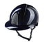 ON-HAND KEP Italia Smart Nova Helmet Polish Blue Silver Star Polo Visor Medium - Equine Helmets - Default Title