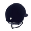 KEP Italia Smart Nova Velvet Collection - Equine Helmets - Black with Black Chinstrap / Standard Visor / M 51cm-Black with Black Chinstrap / Standard Visor / M 52cm-Black with Black Chinstrap / Standard Visor / M 53cm-Black with Black Chinstrap / Standard Visor / M 54cm-Black with Black Chinstrap / Standard Visor / M 55cm