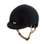 KEP Italia Smart Nova Velvet Collection - Equine Helmets - Black with Black Chinstrap / Standard Visor / M 51cm-Black with Black Chinstrap / Standard Visor / M 52cm-Black with Black Chinstrap / Standard Visor / M 53cm-Black with Black Chinstrap / Standard Visor / M 54cm-Black with Black Chinstrap / Standard Visor / M 55cm