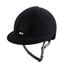 KEP Italia Smart Nova Velvet Collection - Equine Helmets - Black with Black Chinstrap / Standard Visor / M 51cm-Black with Black Chinstrap / Standard Visor / M 52cm-Black with Black Chinstrap / Standard Visor / M 53cm-Black with Black Chinstrap / Standard Visor / M 54cm-Black with Black Chinstrap / Standard Visor / M 55cm