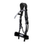 Lumiere Amie Cavesson Rolled Leather Bridle - Equine Horse Wear 