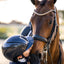 Lumiere Madeline Luxury Leather Double Bridle - Equine Horse Wear 