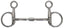 Platinum Bouncer Bit With Roller - Equine Horse Wear 