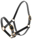 Platinum Leather Halter - Equine Horse Wear 