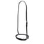 Platinum Raised Drop Noseband - Equine Horse Wear - Black / Pony-Black / Cob-Black / Hack