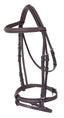 Platinum Raised Padded Hanoverian Bridle - Equine Horse Wear 