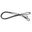 Platinum Rubber Grip Reins - Equine Horse Wear - Black / Pony-Black / Hack-Brown / Pony-Brown / Hack