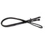 Platinum Rubber Grip Reins - Equine Horse Wear - Black / Hack-Brown / Hack