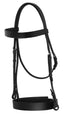 Platinum Show Bridle - Equine Horse Wear - Black / Pony-Black / Cob-Black / Hack-Black / Warmblood-Brown / Pony