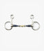 Premier Equine Blue Sweet Iron Hanging Cheek with Brass Alloy Lozenge - Equine Horse Wear 