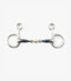 Premier Equine Blue Sweet Iron Hanging Cheek with Brass Alloy Lozenge - Equine Horse Wear 