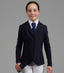 Premier Equine Evinco Girls Competition Jacket French Navy - Equestrian Shirts & Jackets 