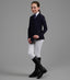 Premier Equine Evinco Girls Competition Jacket French Navy - Equestrian Shirts & Jackets 