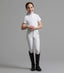 Premier Equine Maria Girls Diamanté Show Shirt - Equestrian Shirts & Jackets 