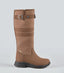 Premier Equine Monte Waterproof Country Boot Regular Brown Side View KiwiPetz
